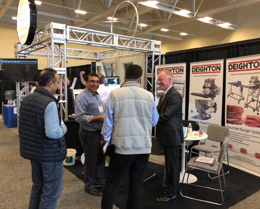 group of people at the meat expo